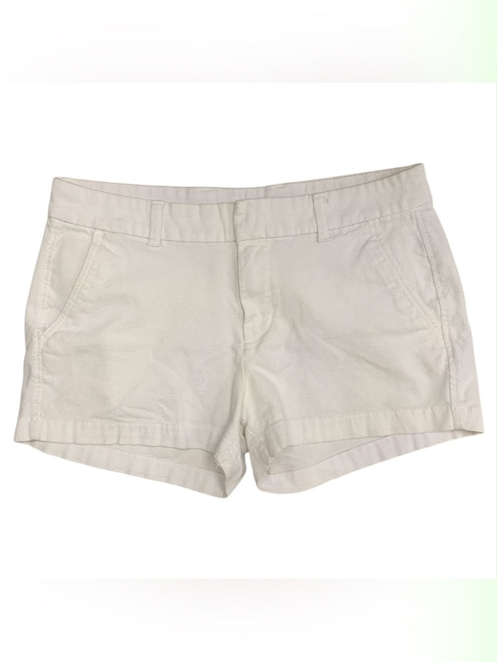 GAP White Cotton Bermuda Shorts Size M